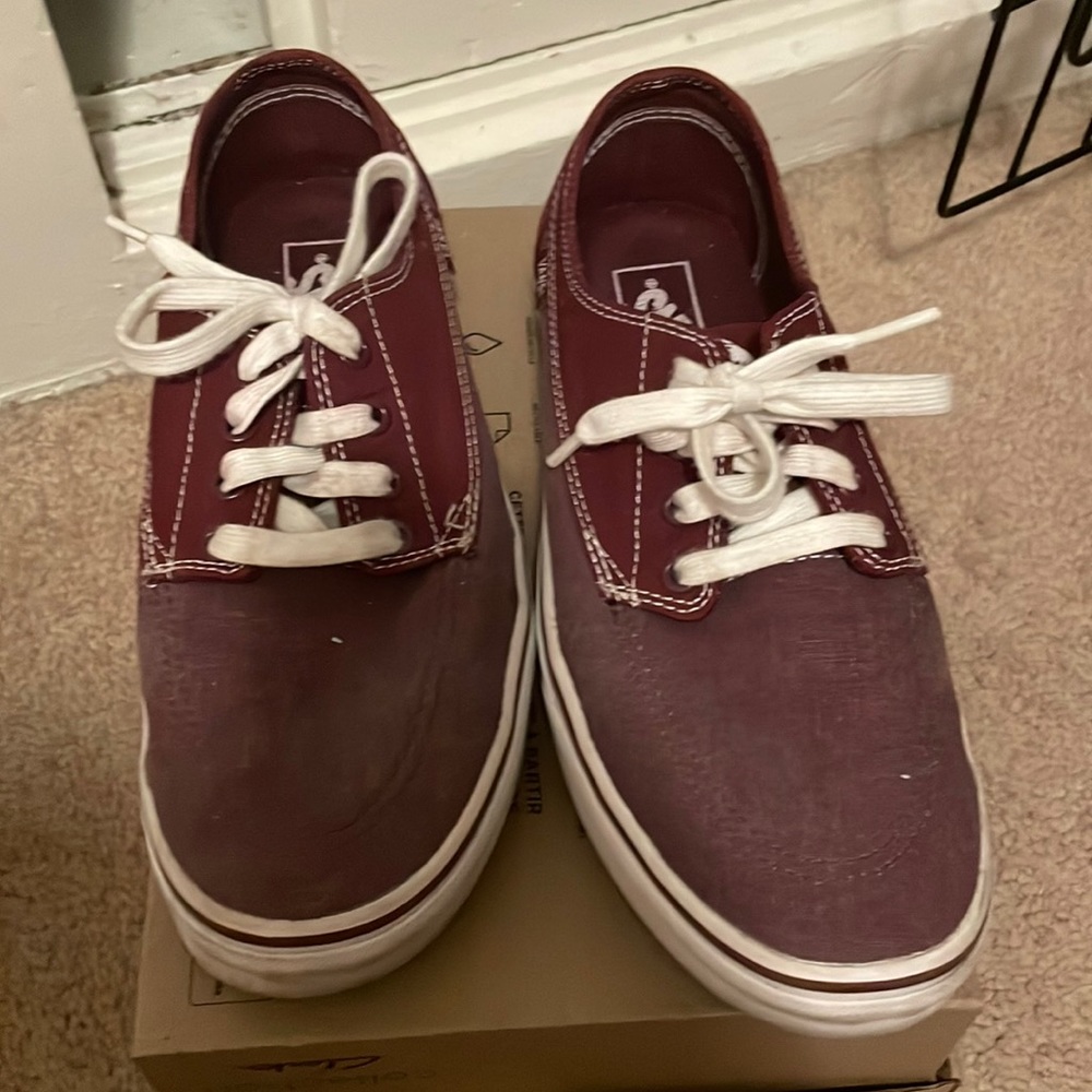Maroon Vans